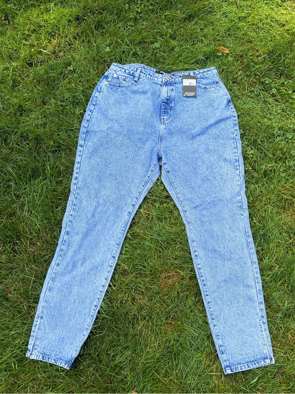 Missguided Light Blue Boyfriend Jeans